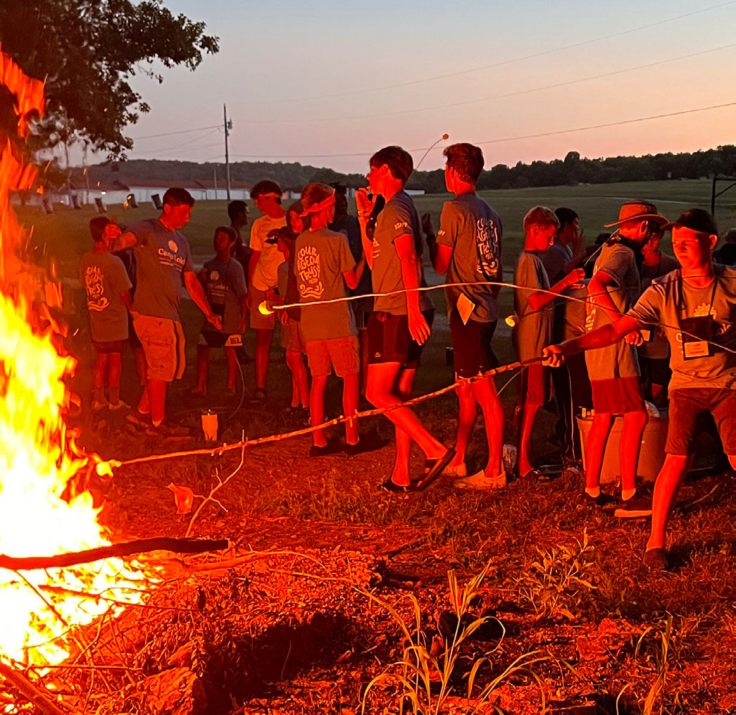 Young people take part in Catholic camps sponsored by the Jefferson City diocese this summer.